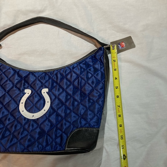 Women’s Indianapolis Colts Quilted Hobo Purse, small/medium, NWT! - Picture 10 of 11